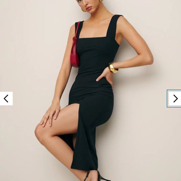 Cassi Knit Dress - Black - Size XS - Picture 4 of 4